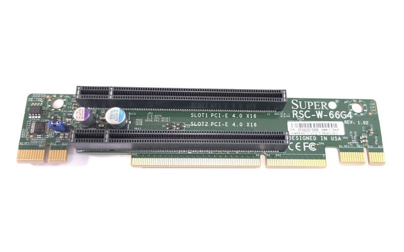 Supermicro RSC-W-66G4 1U LHS WIO Riser Card (Rev 1.02) - 5 Pack
