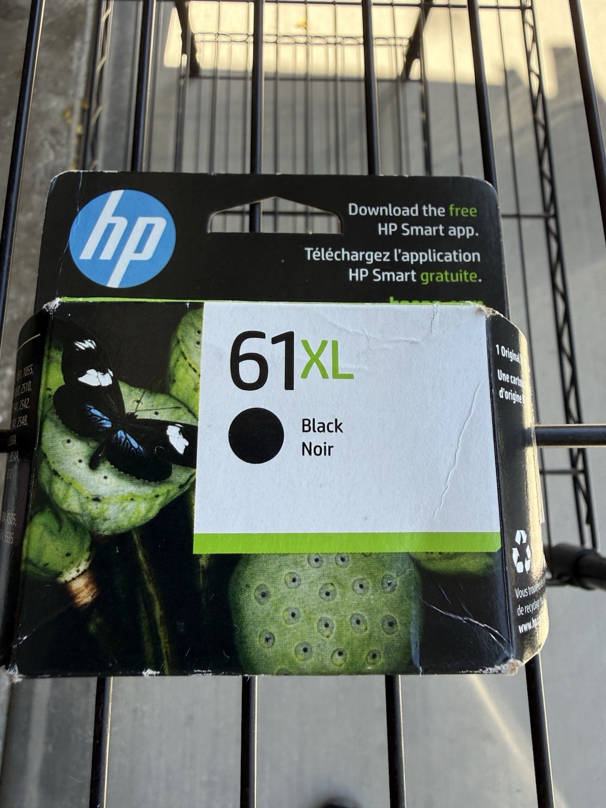HP 61XL Black High Yield Ink Cartridge - CH563WN#140 May 2026