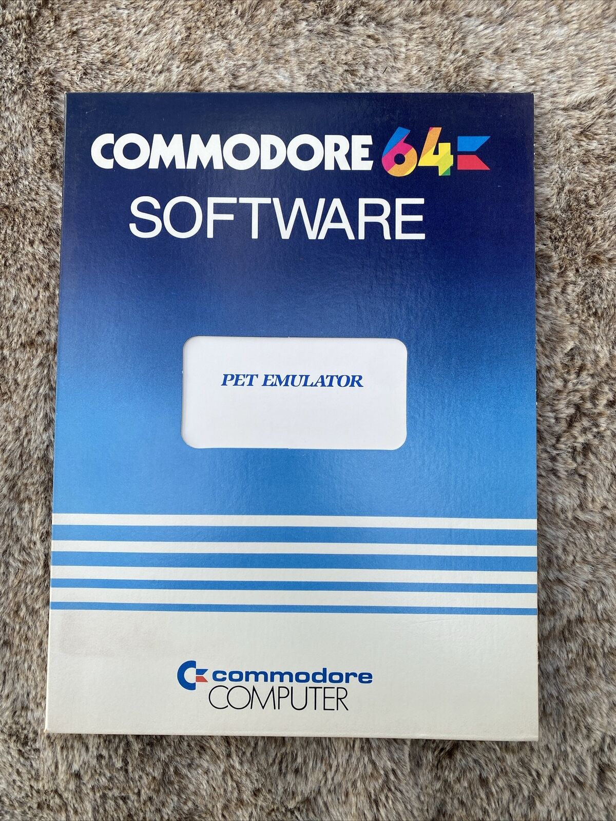 Vintage rare - Commodore 64 128 - PET EMULATOR - floppy disk - Untested