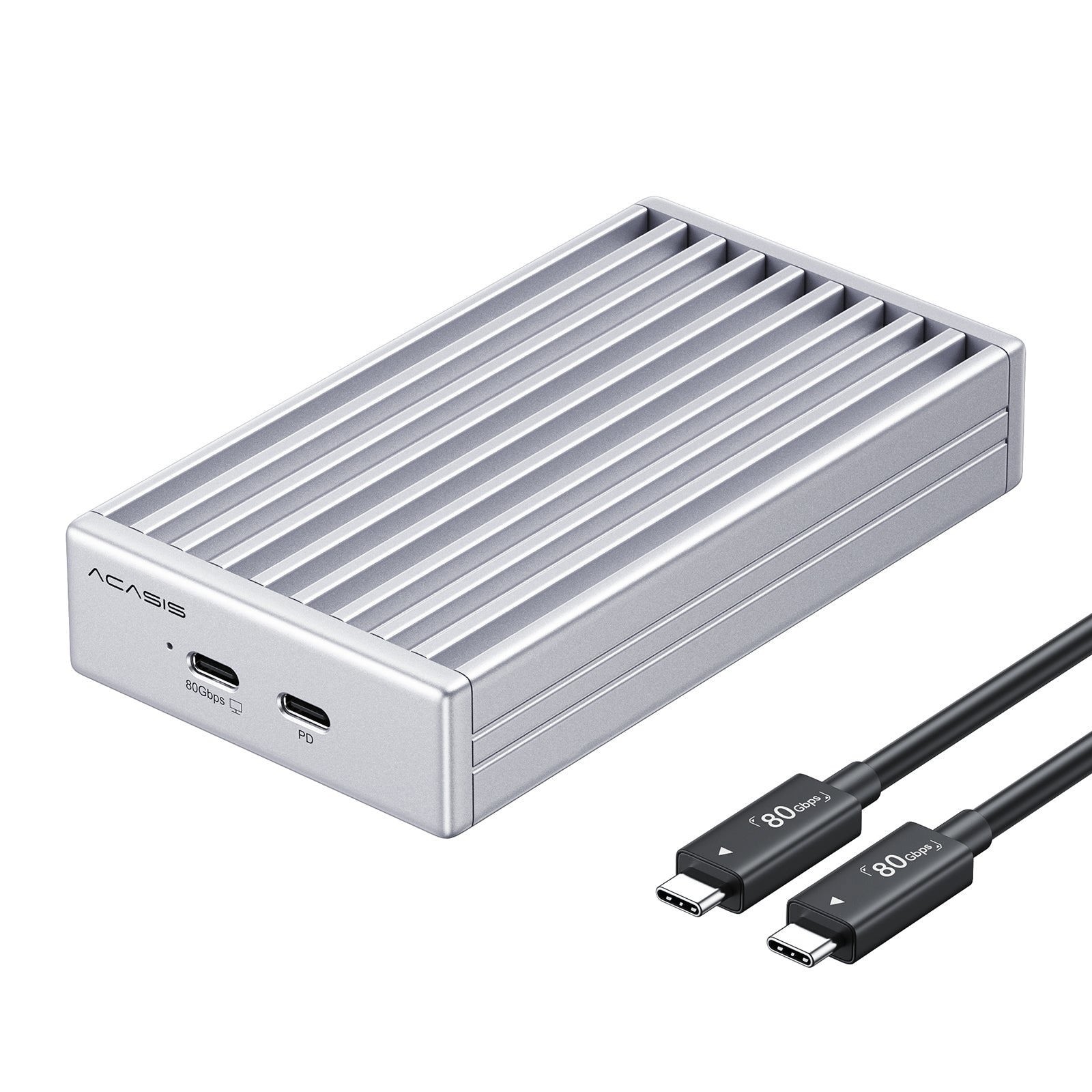 ACASIS TB504Mini Thunderbolt 5 SSD Enclosure 80Gbps M.2 NVMe PCIe Gen5