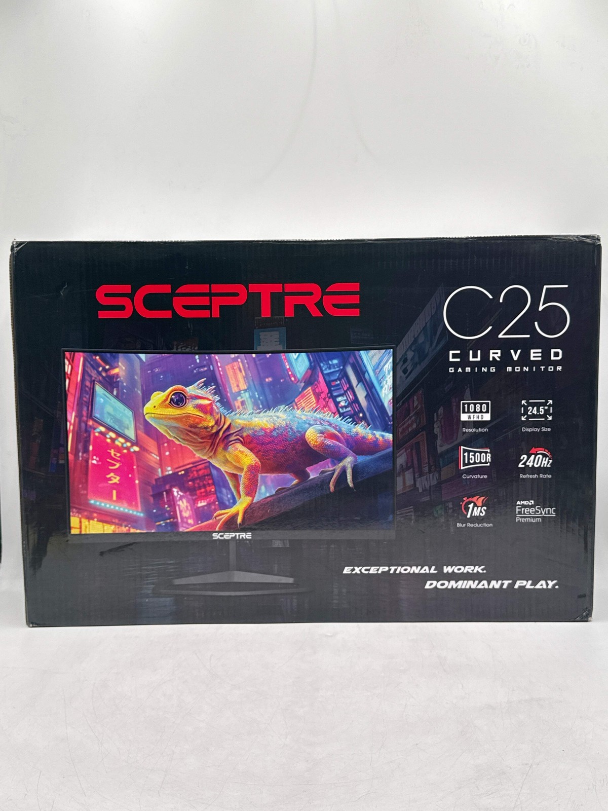 Spectre C-25 Curved Gaming Monitor C255B-FWT240.A1 - 240hZ-1500R-1080p - Brand N