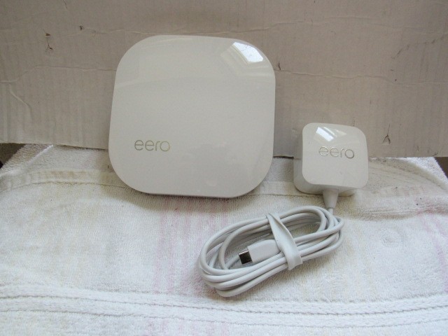 EERO BRAND. MODEL PRO #B010001. 3 AVAILABLE. INTERNET RANGE EXTENDERS.  WORK