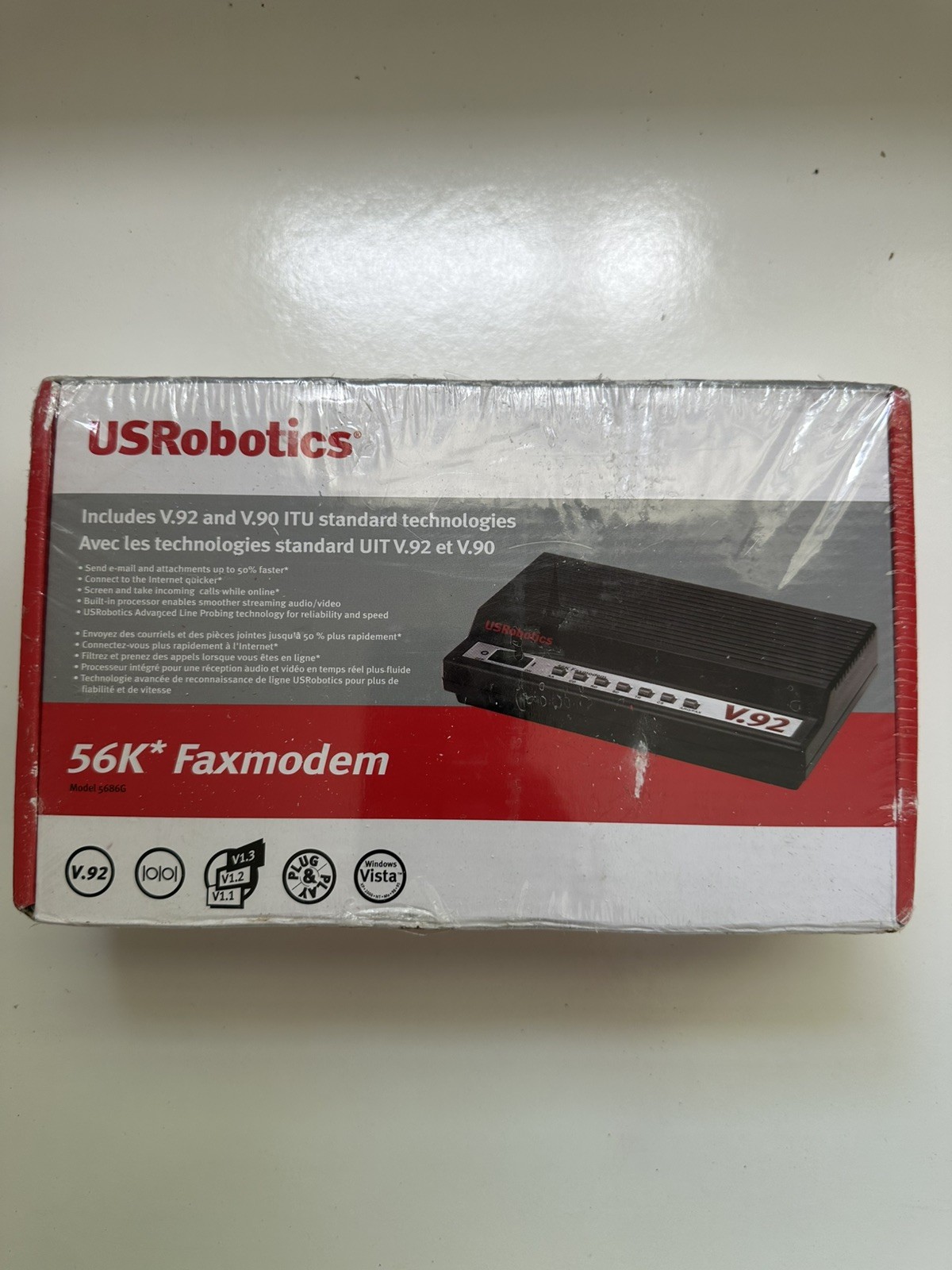 US ROBOTICS USR5686G 56K External Fax Modem - BRAND NEW