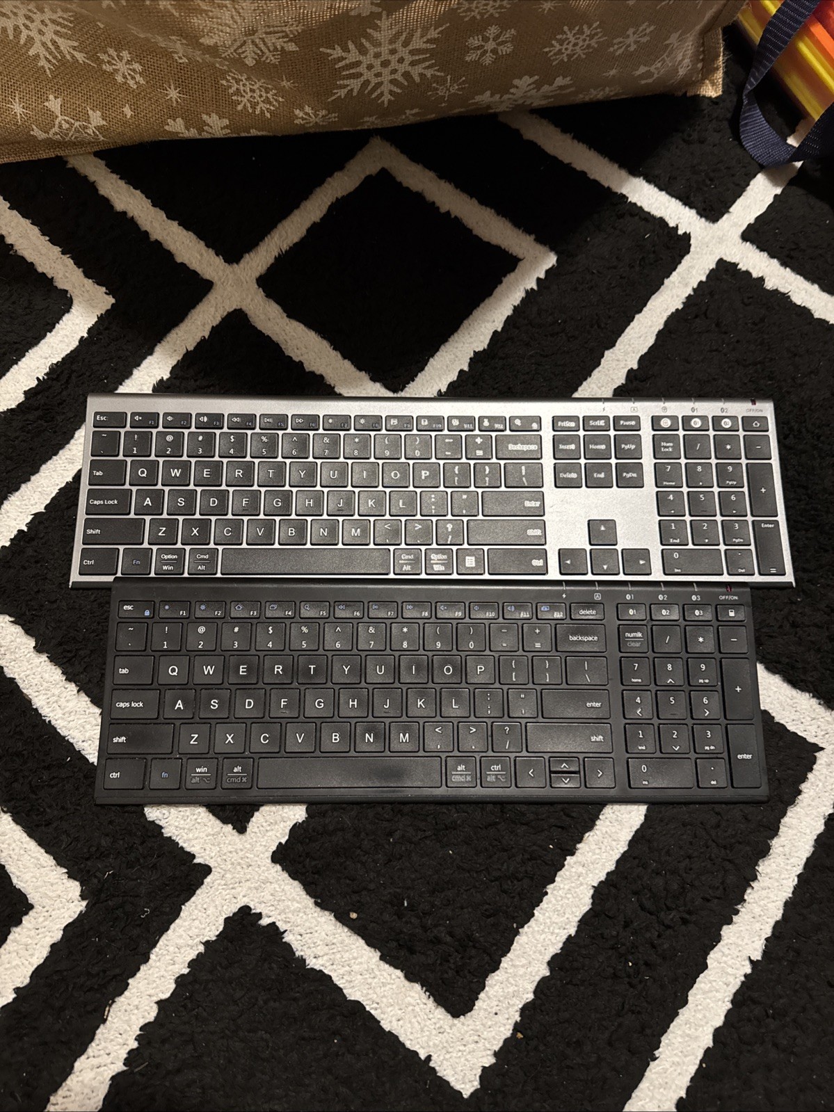 lot of 2 bluetooth keyboard