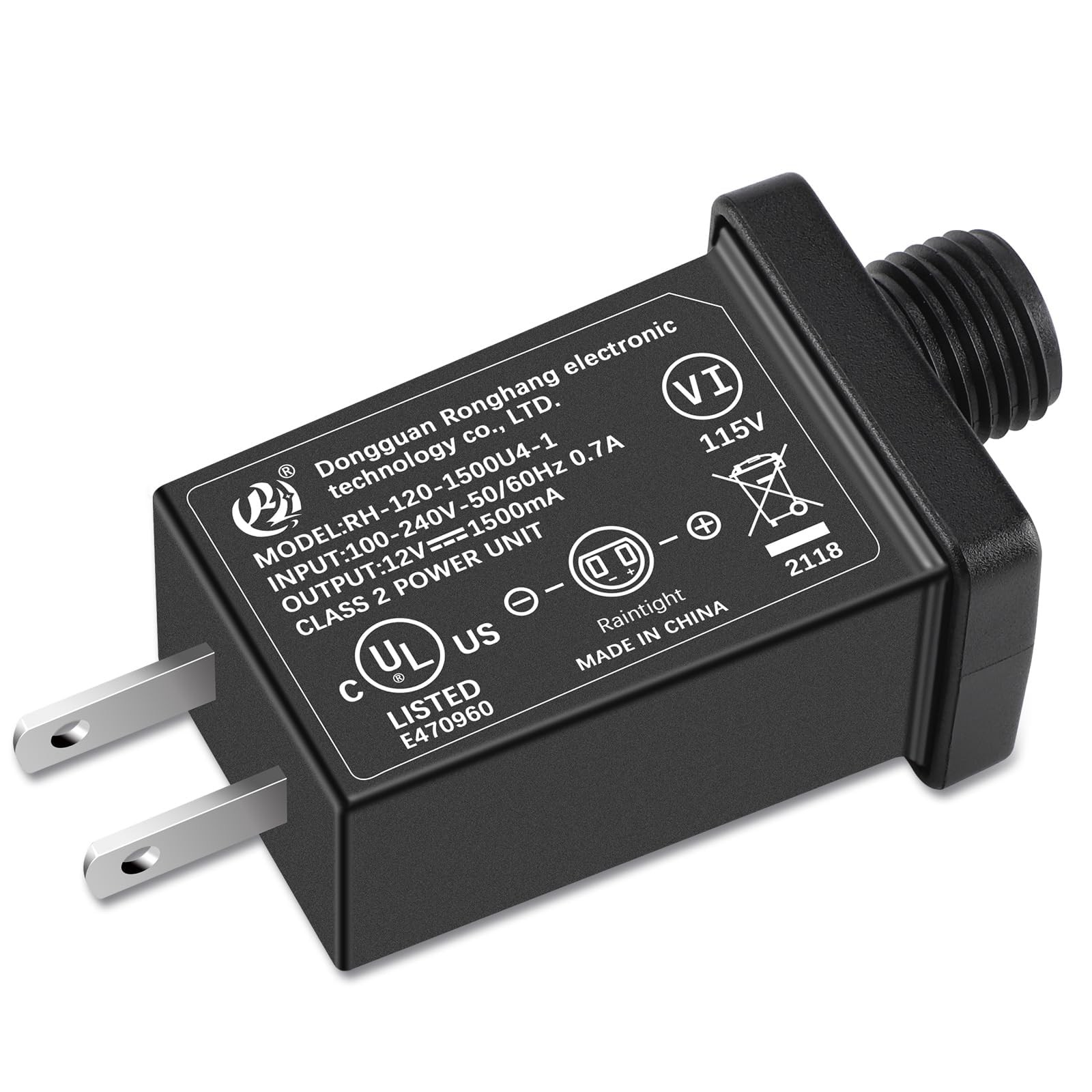 Replacement Inflatable Adapter 1.5A Power Supply US Plug