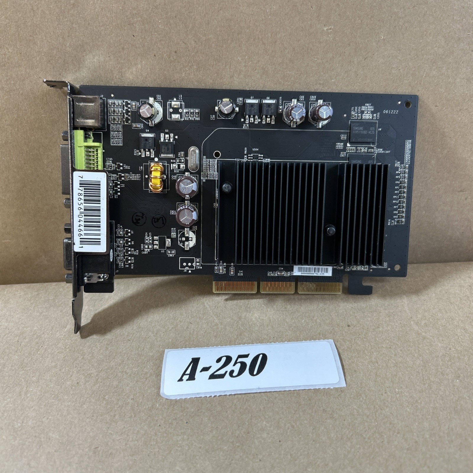 XFX GeForce 6200 PV-T44A 512MB DDR2 VGA DVI AGP Video Card