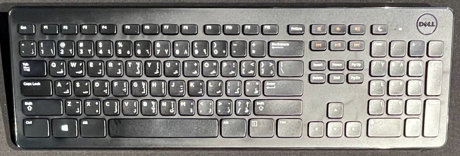 Dell Arabic Layout Wireless Keyboard & Mouse Combo / KM632 / KWXGH