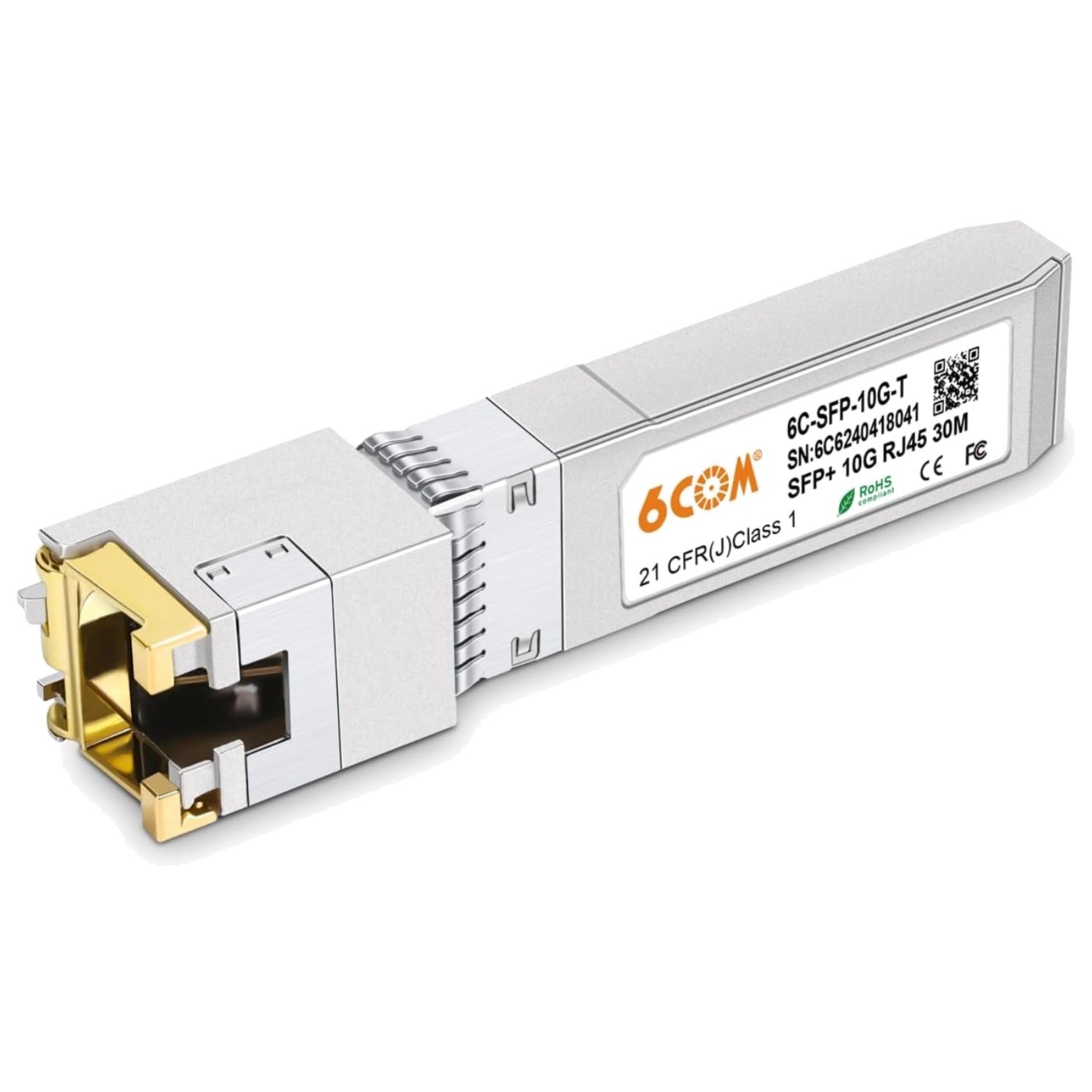 High-Quality 10G SFP+ to RJ45 Transceiver%
