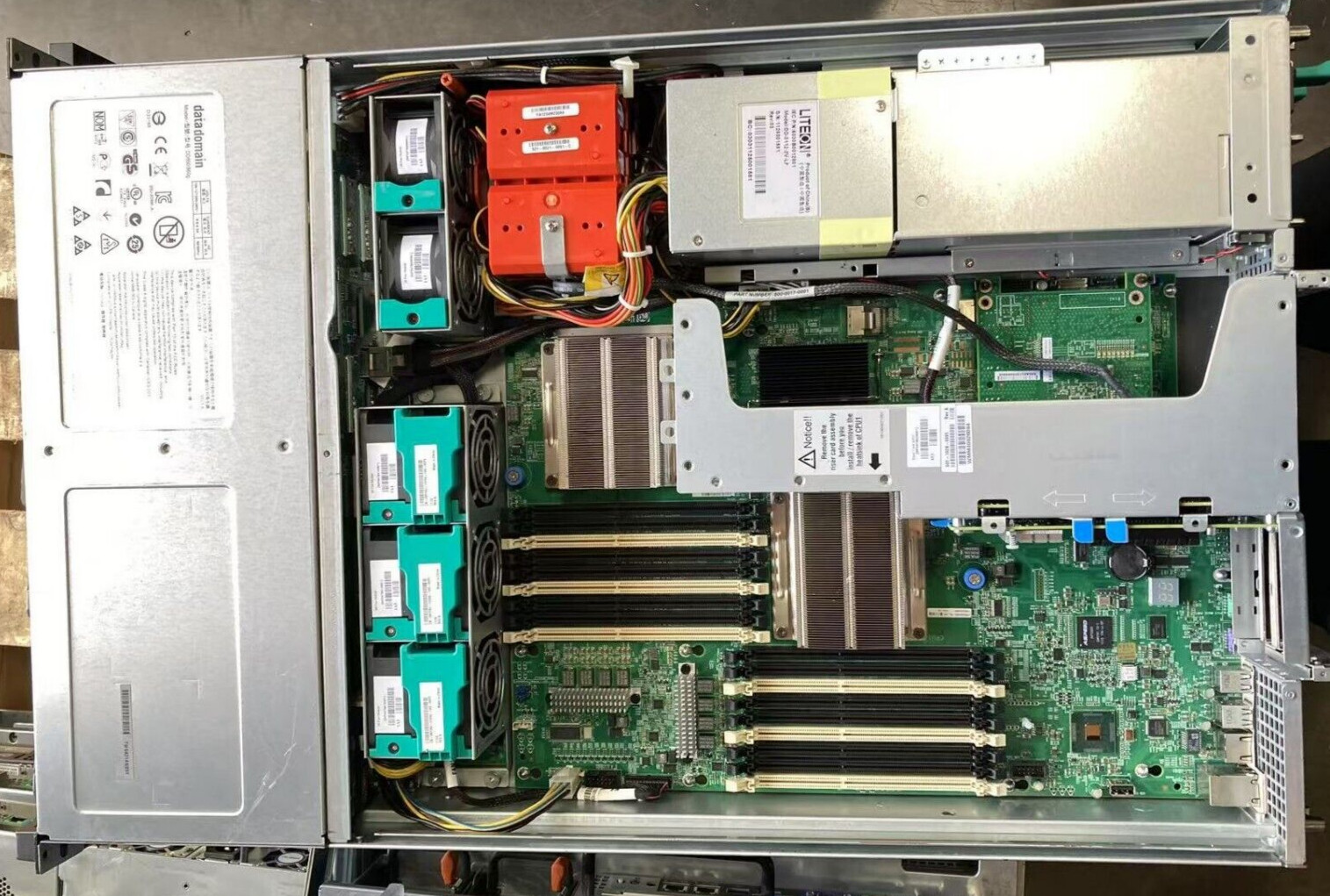 Dell EMC DD860 Data Domain Storage System Barebones Metal Chassis w/ Fans