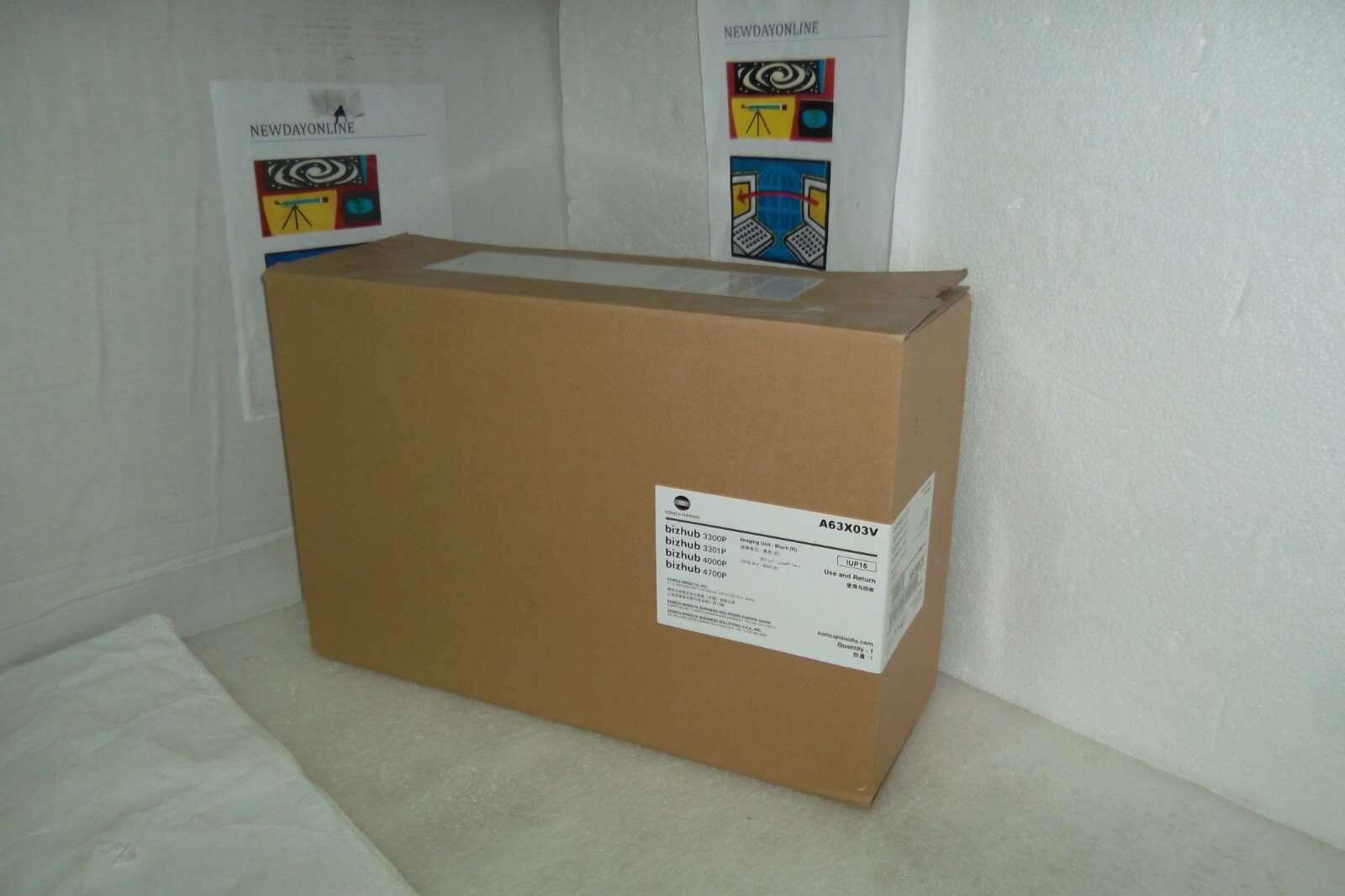 Konica Minolta A63X03V Imaging Unit Black IUP16 for Bizhub 3300P 4700P 3301P NEW