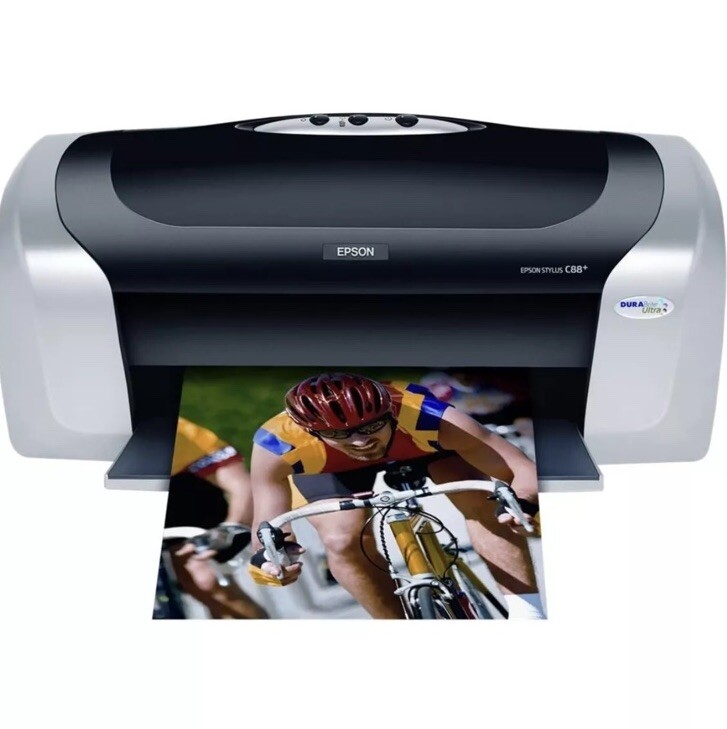 RE_NEWED Epson Stylus Photo C88+ Digital Color Inkjet Printer C11C617121