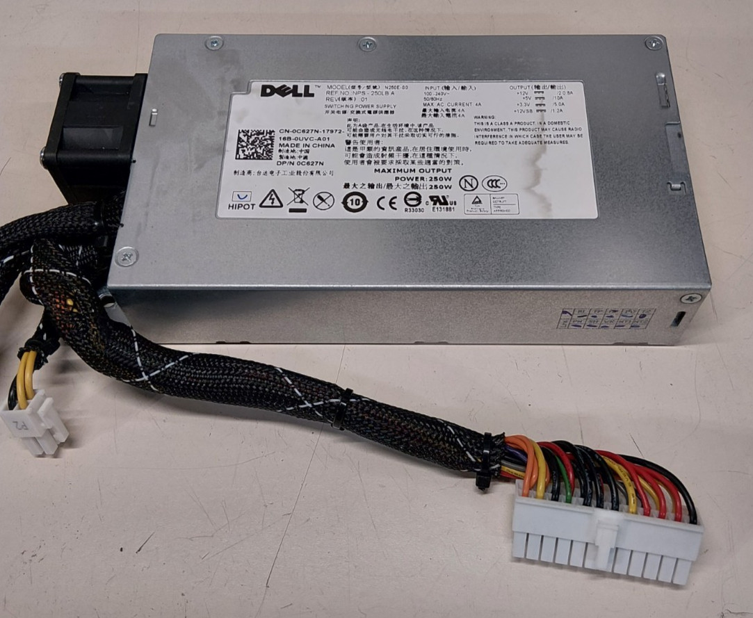 Dell 250W Power Supply for PowerEdge R210