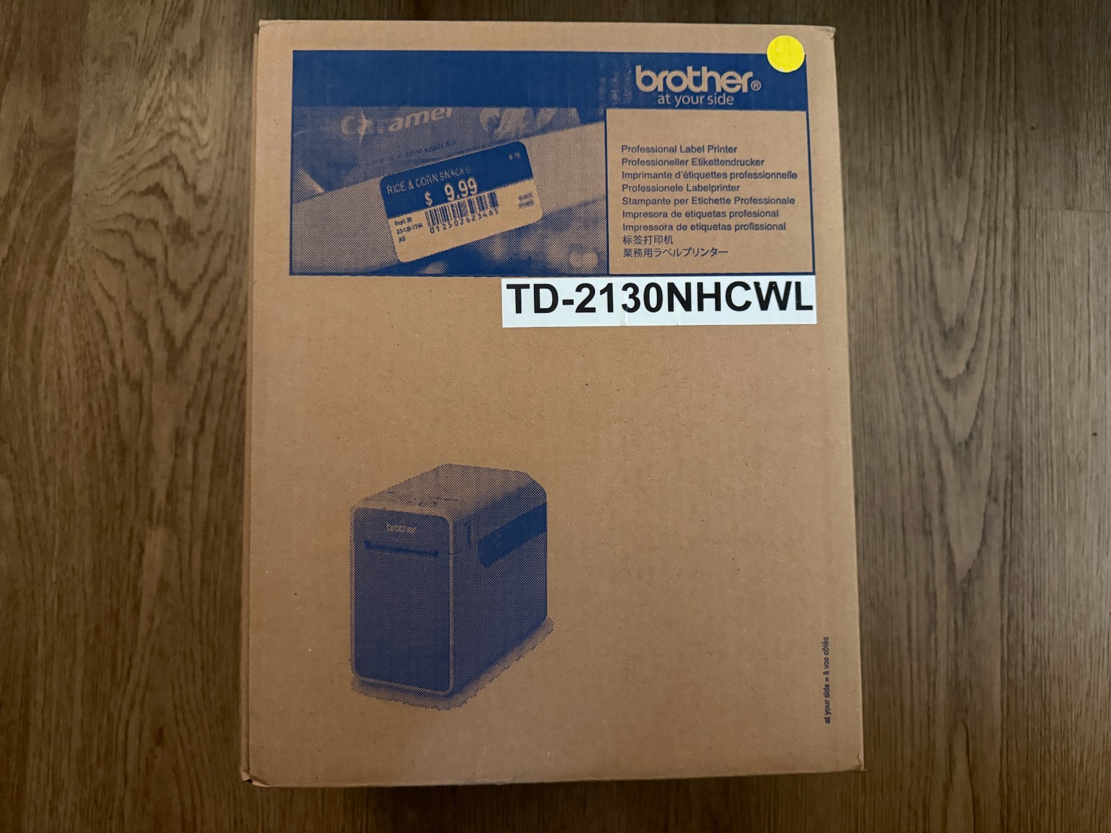 Brother TD-2130NHC 300dpi Network Direct Thermal Printer Wireless With Battery