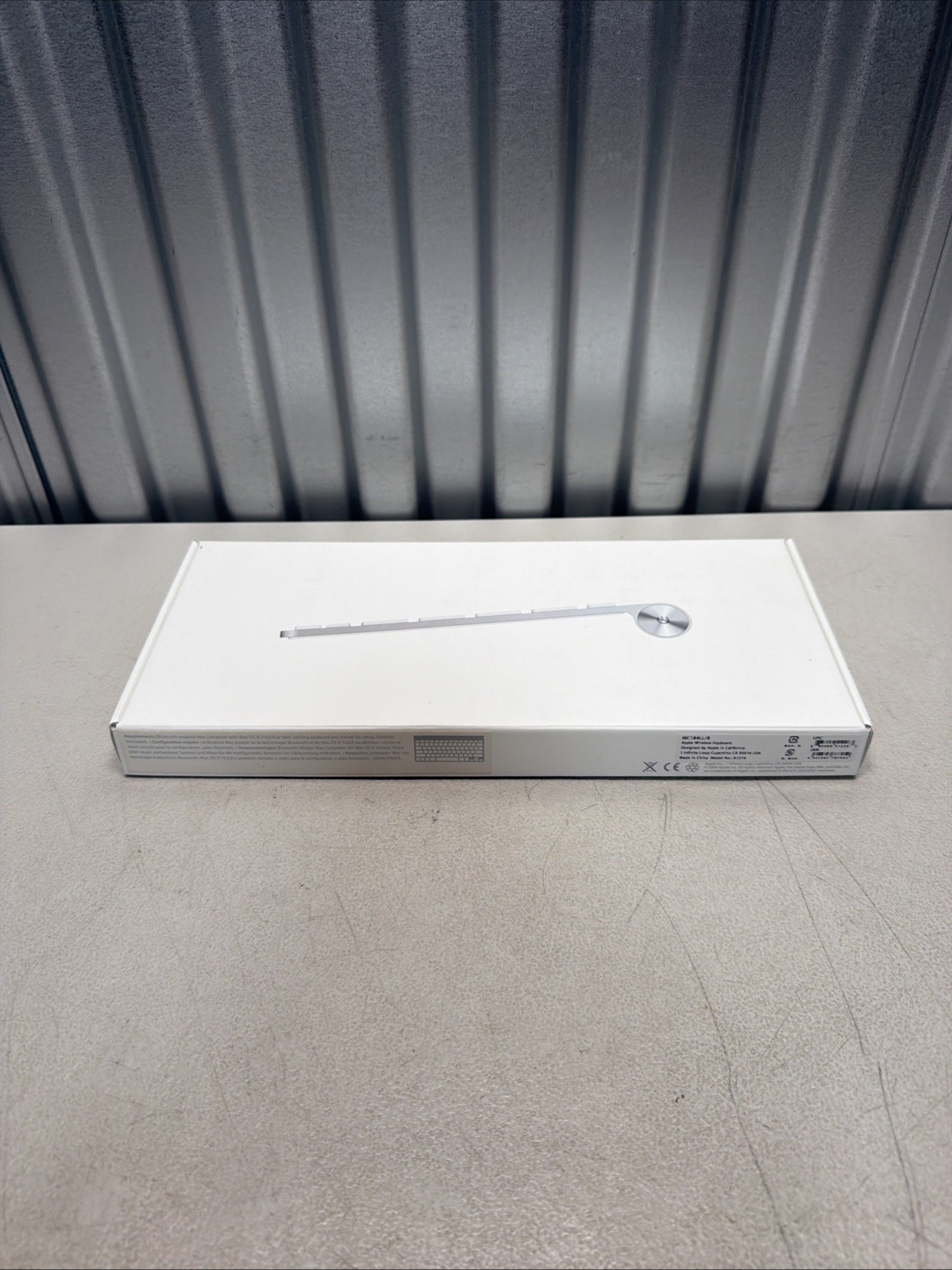 NEW Apple Wireless Keyboard A1314 MC184LL/B Bluetooth Aluminum