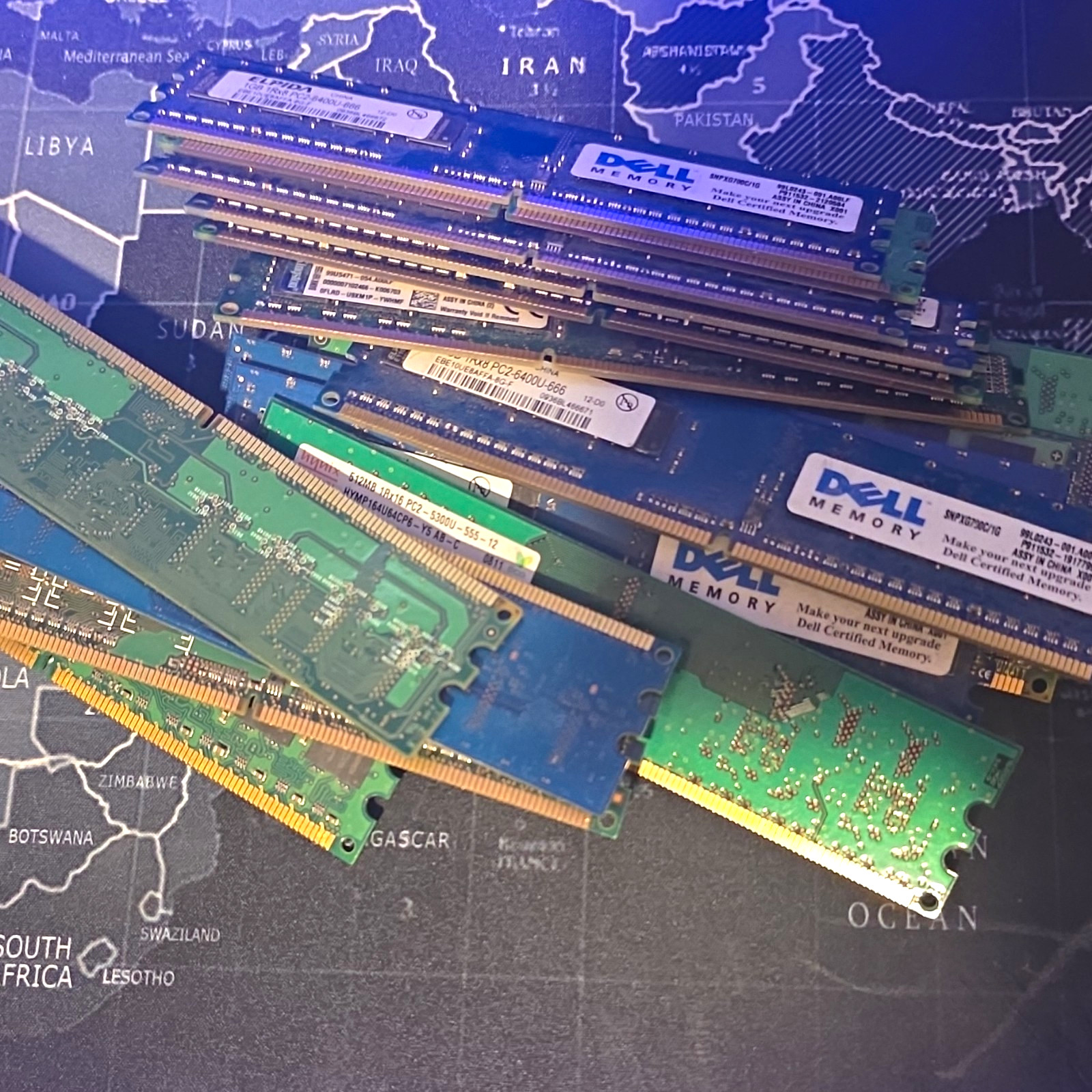 DDR2 SDRAM PC2-ram Big Pild Of Old Ddr2 Ram