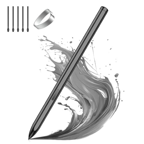 Magnetic EMR Stylus Compatible with Remarkable 2 | Digital Pen with Black