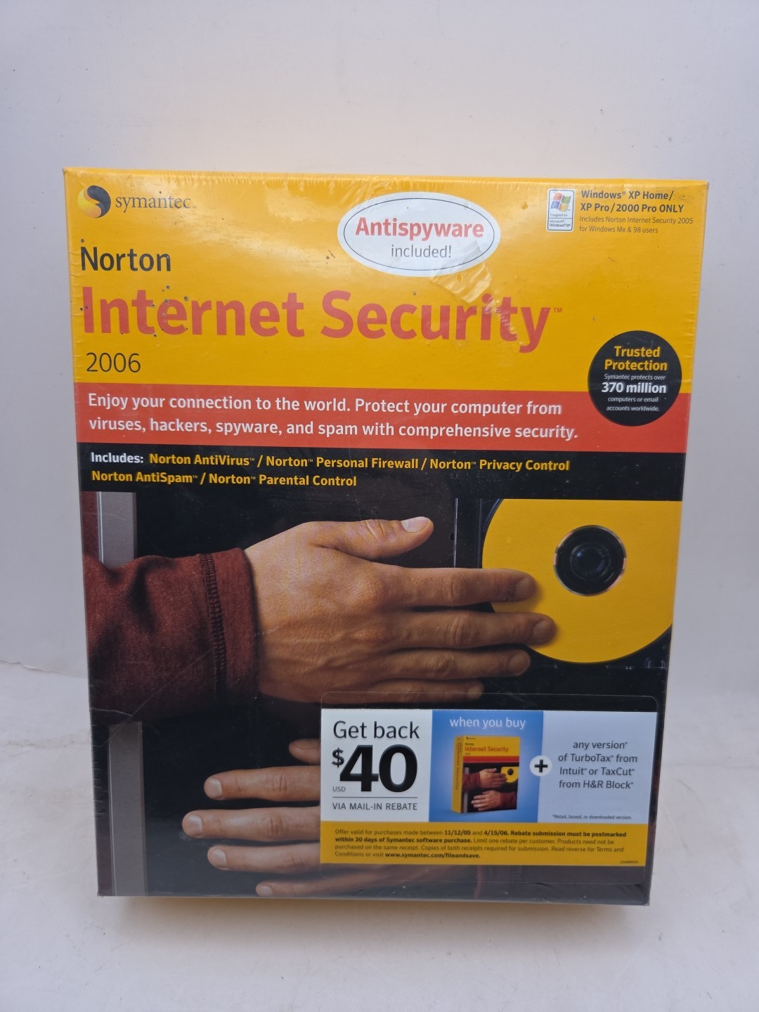 Norton Internet Security 2006 - BRAND NEW SEALED WINDOWS Xp/2000