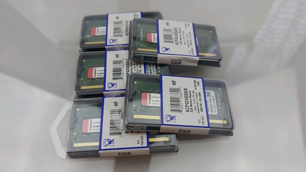8GB Kingston KCP424SS8/8 DDR4 2400MHz DDR4 RAM Memory 260pin SO-DIMM Module NEW