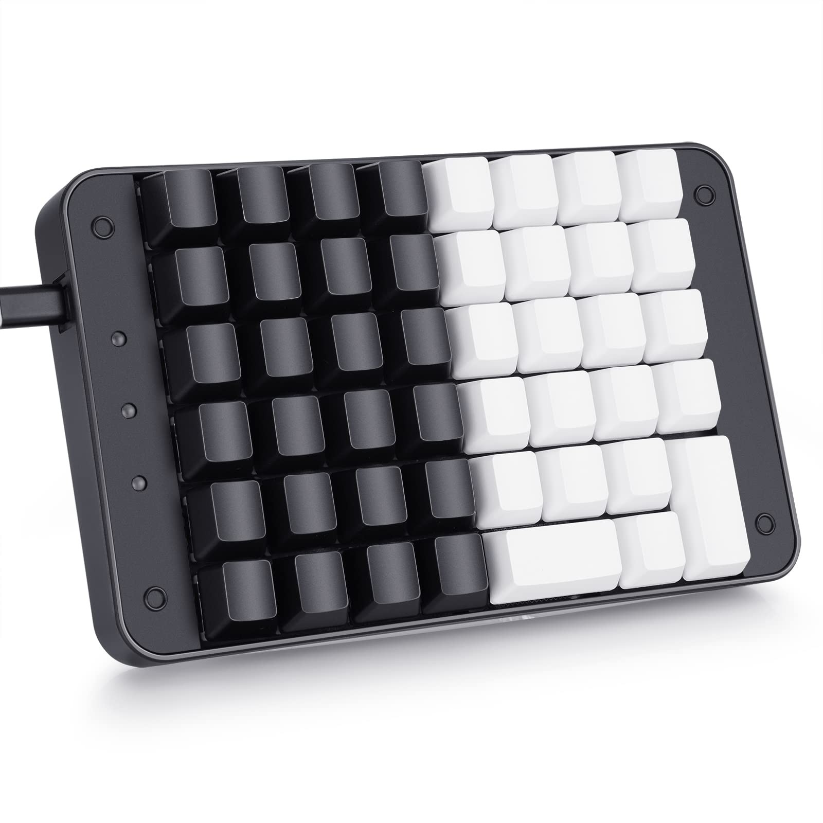 Handed Mechanical Gaming Keyboard with 32 Macro Keys, 46-Key Fully Programmab...