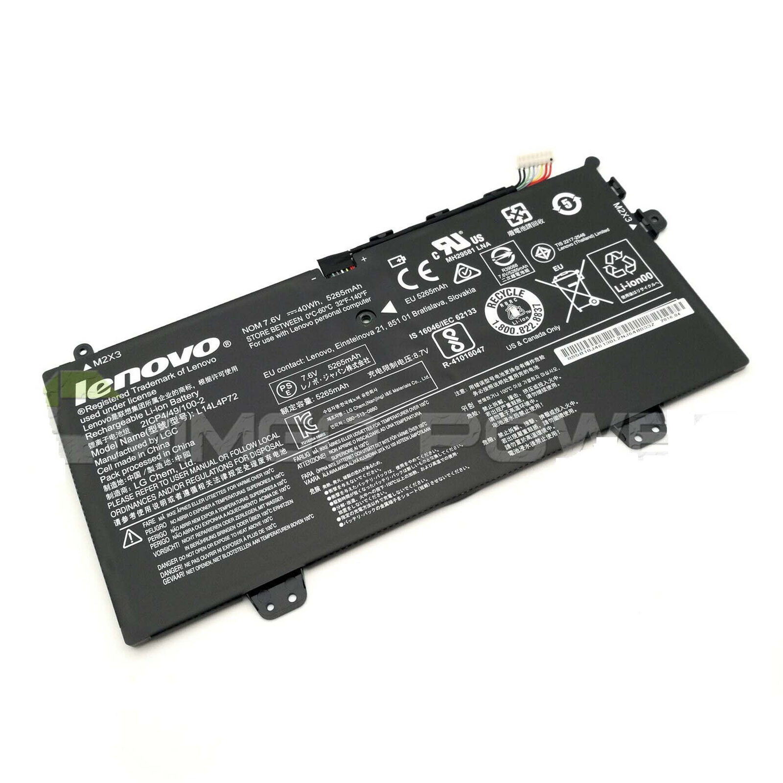 Genuine Battery L14L4P71 L14M4P71 L14L4P72 For Lenovo Yoga 700-11ISK 3 11-5Y10c