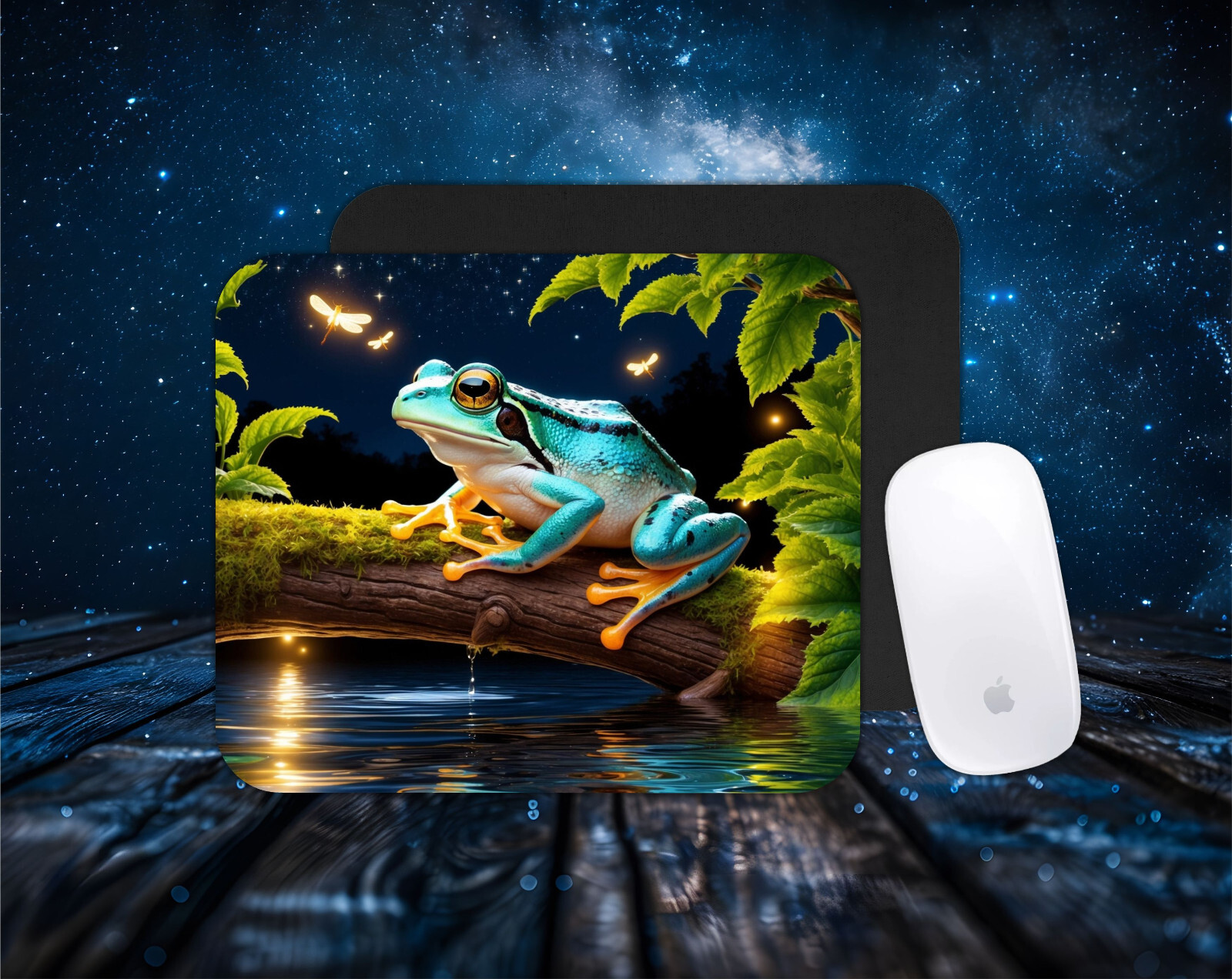 Frog themed neoprene PC/laptop Mouse Pad, CHOICE, , gifts, nature