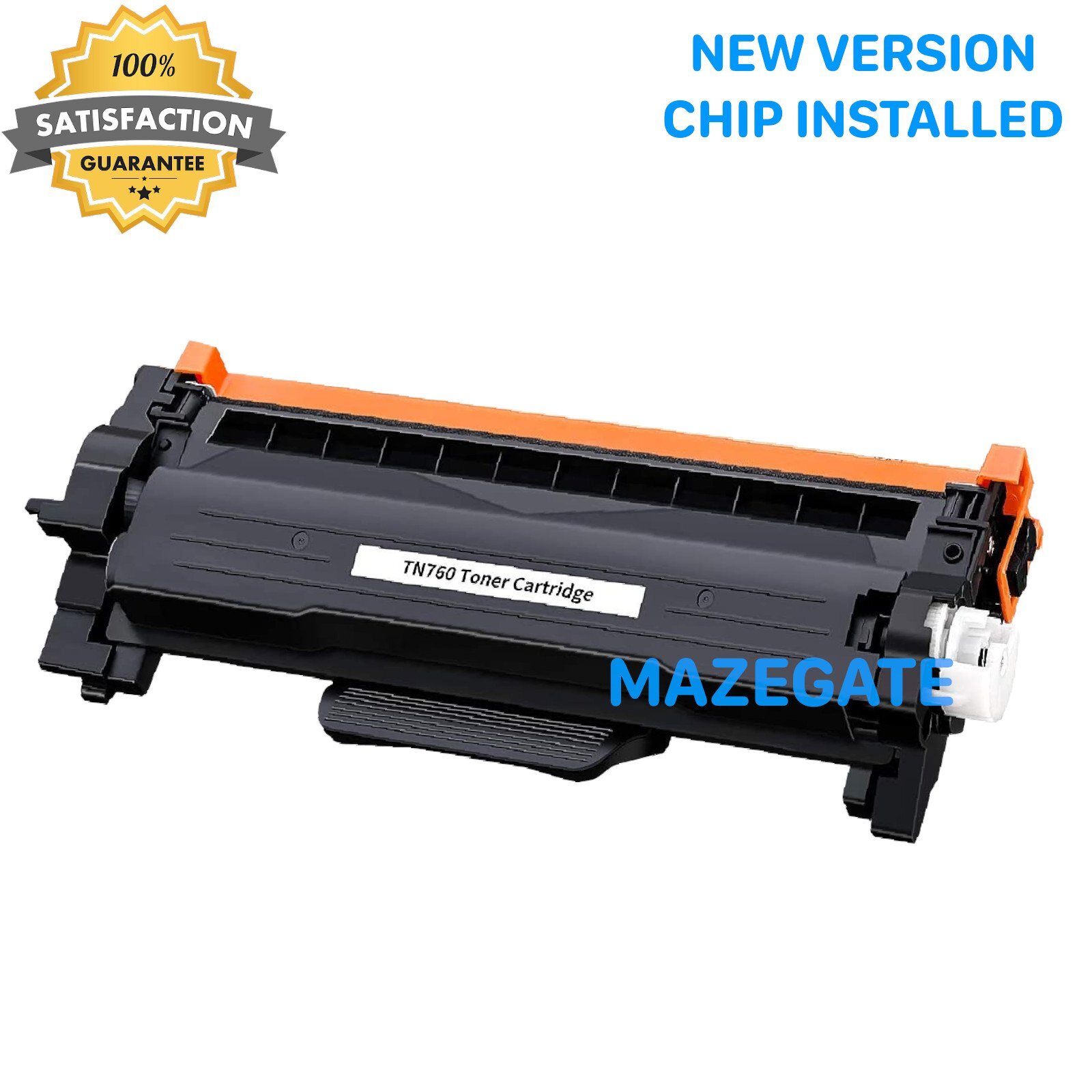 1PK TN760 Toner Cartridge Compatible with Brother MFC-L2730DW L2750DW HL-L2395DW