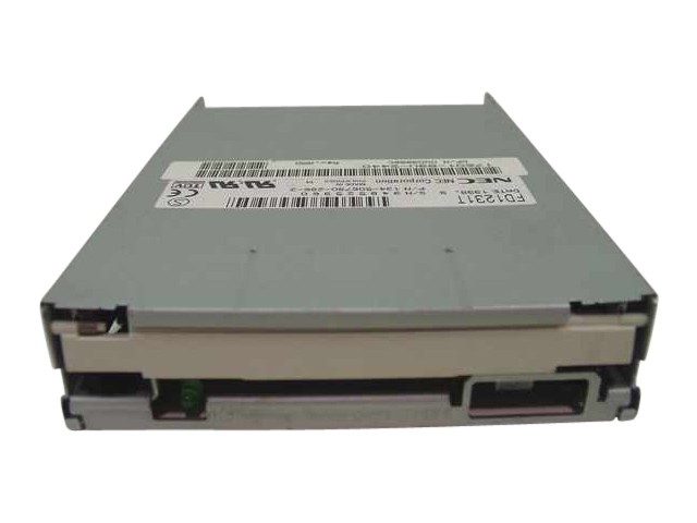 3C458 Dell 1.44MB floppy drive 3.5 inch, IDE (NEC FD1231T) Tested Working