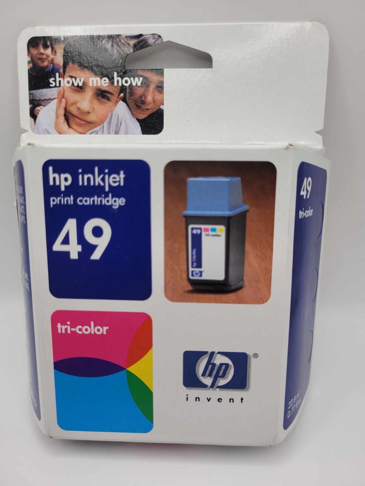 Genuine Authentic HP 49 Tri-color Inkjet Ink Cartridge NEW Sealed