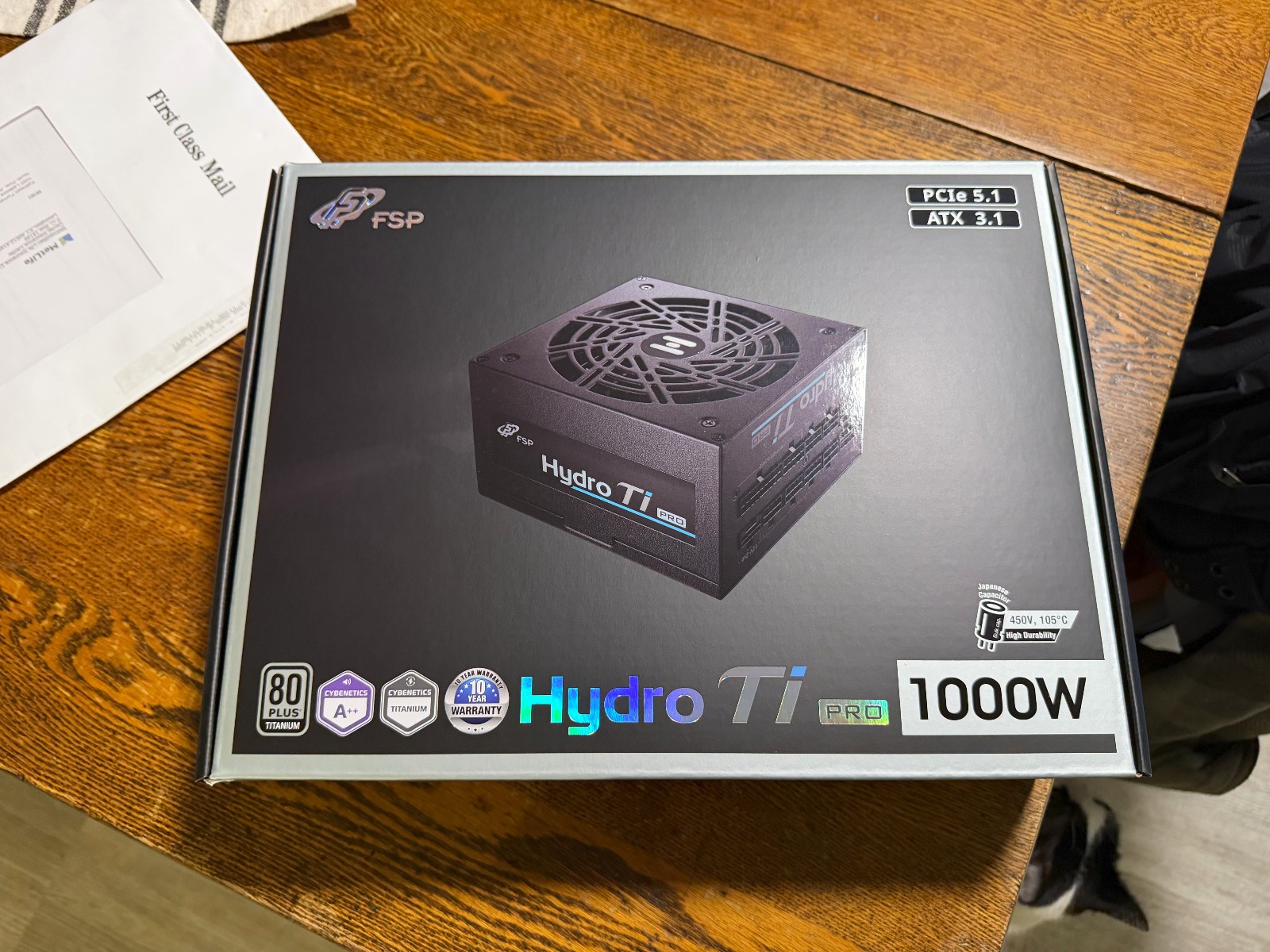 FSP Hydro Ti PRO 1000W ATX 3.1 PCIe 5.1 (HTI-1000M-GEN5) Open Box