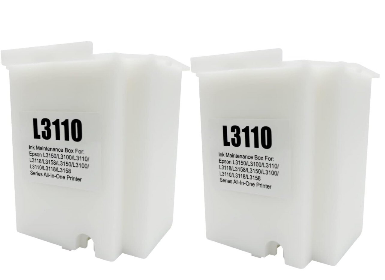 2 Packs Waste Ink Box Sponge Pad Compatible with ET-2720 ET-2800 ET-2803 ET-2...