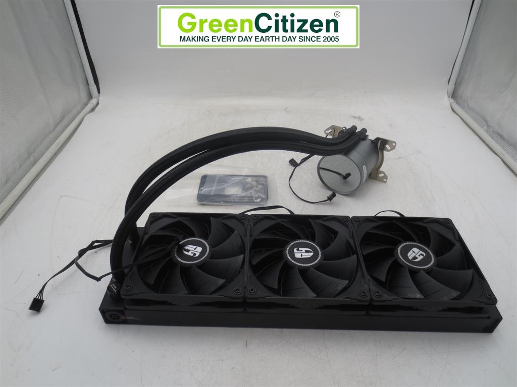 Deepcool CASTLE 360EX Gamer Storm 360mm RGB Liquid AiO CPU Cooler - Black, AM4