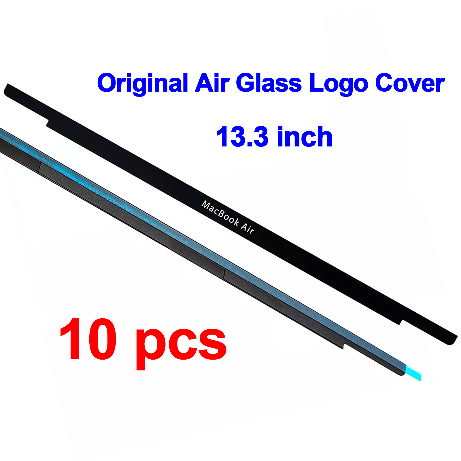 10PCS Original LCD Front Glass Trim Bezel Logo Cover for MacBook Air 13.3" A1932
