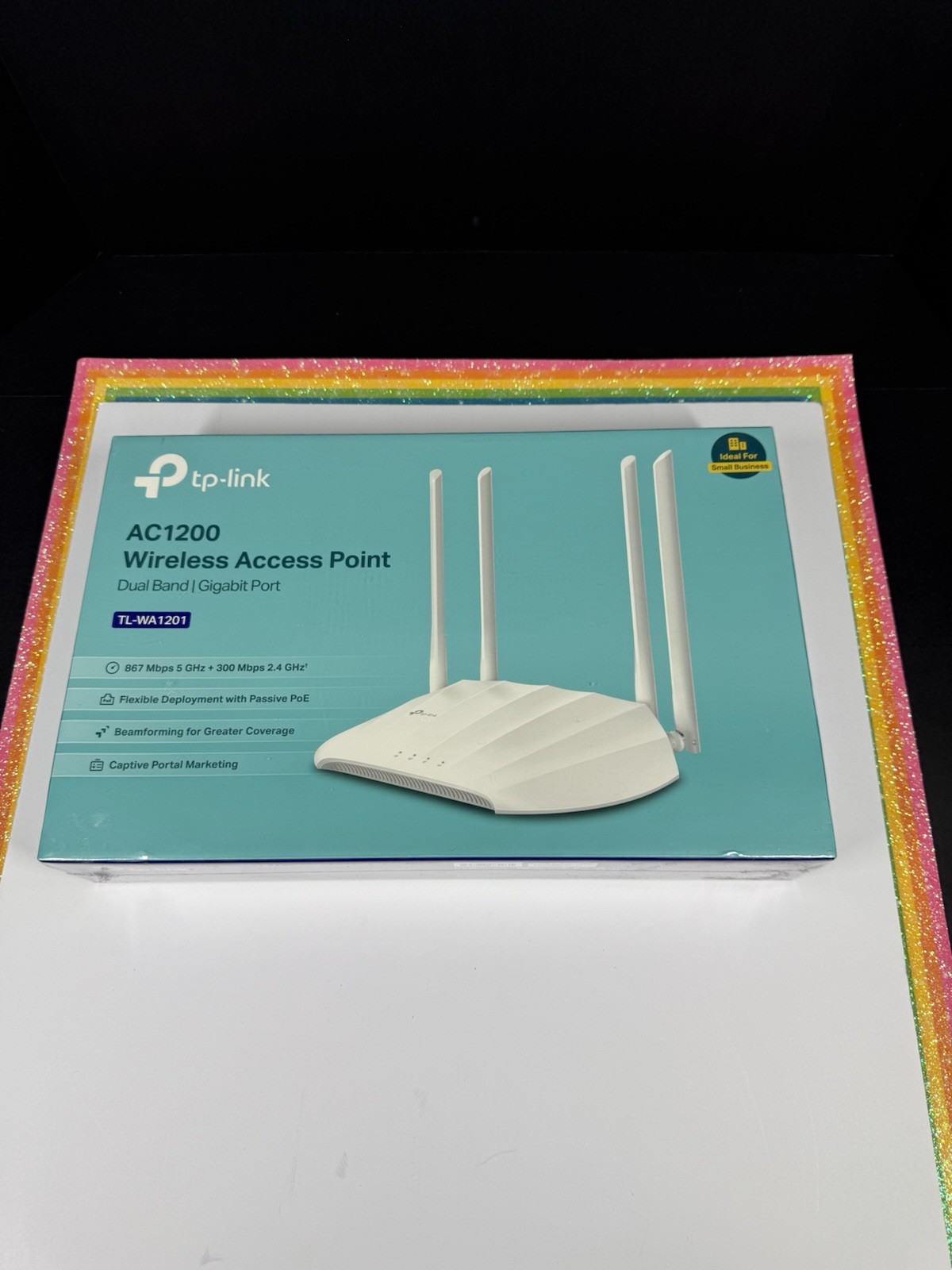 TP-Link AC1200 Wireless Gigabit Access Point Desktop Wi-Fi TL-WA1201) New