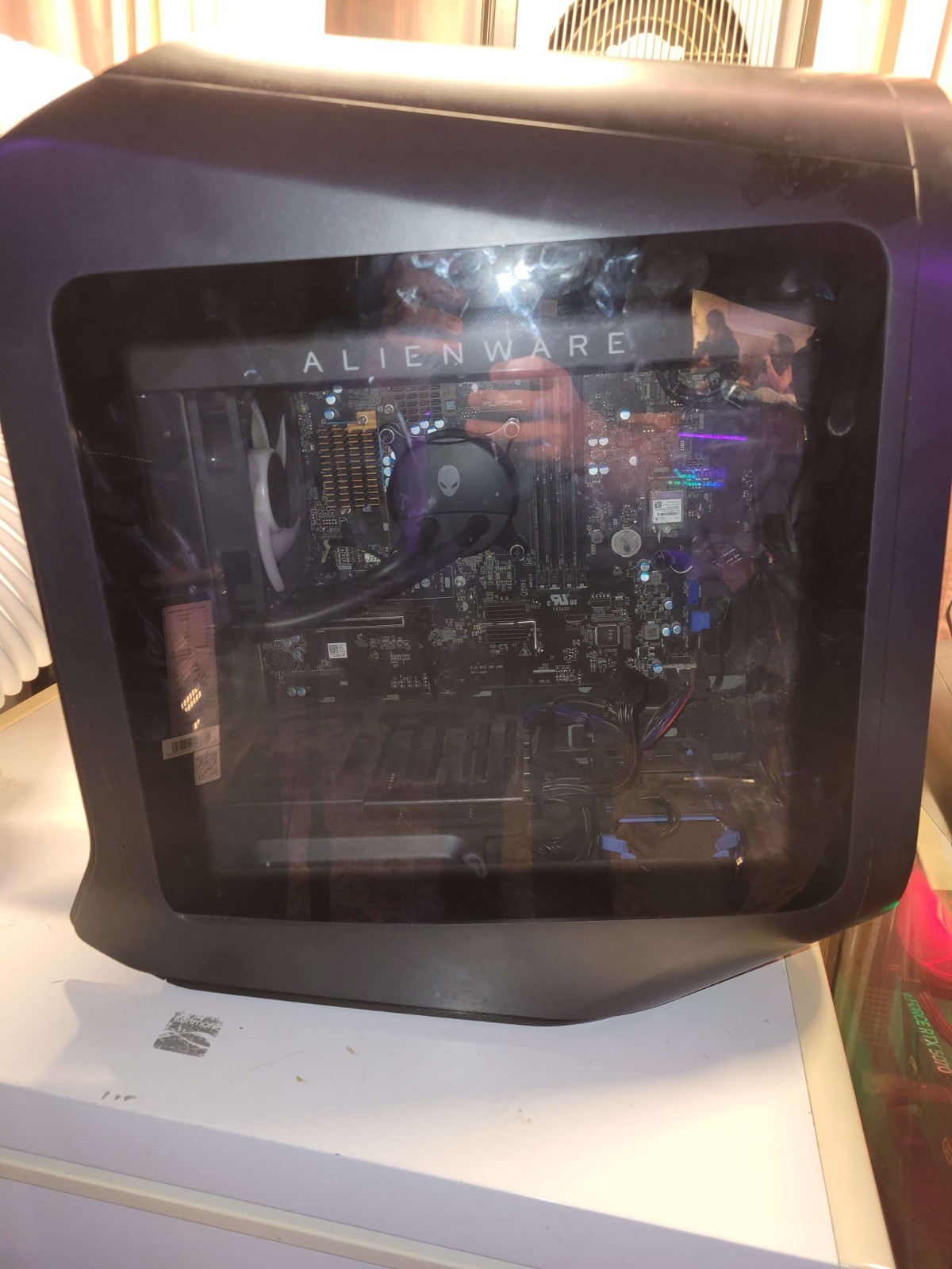Alienware Aurora R14 Barebones PC Case B550 AM4 Motherboard 750W Platinum PSU