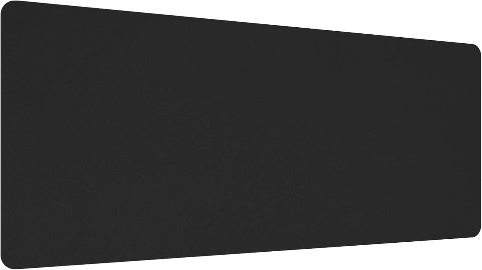 Desk Mat Protector PU Leather Waterproof Non-Slip 28x14 Inch Office Home Black