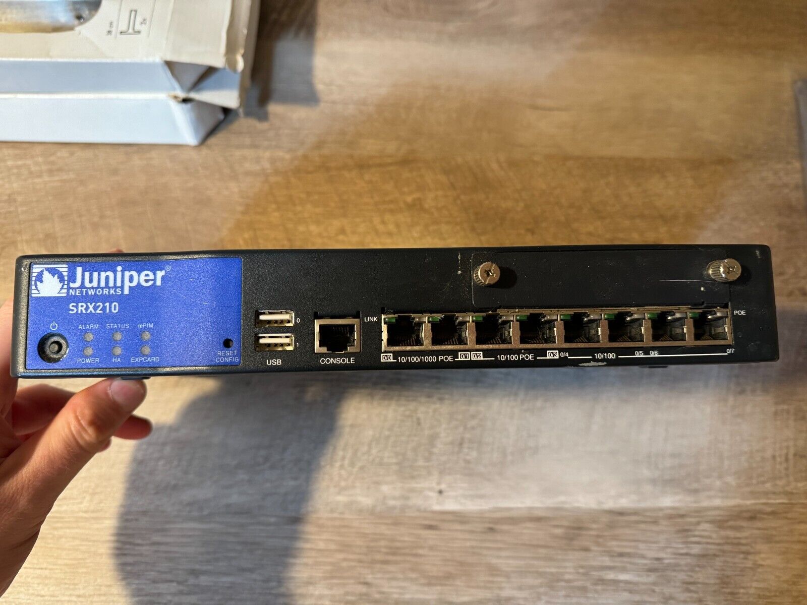 Juniper SRX-210 VPN Secure Services Gateway Firewall