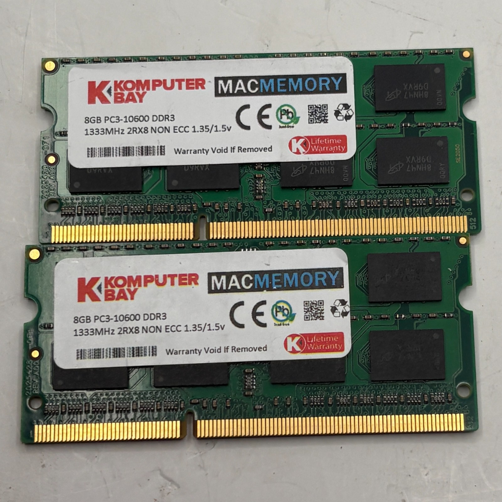 Komputerbay Mac Memory 16GB Kit  2x8GB DDR3 1333 PC3-10600 SODIMM RAM