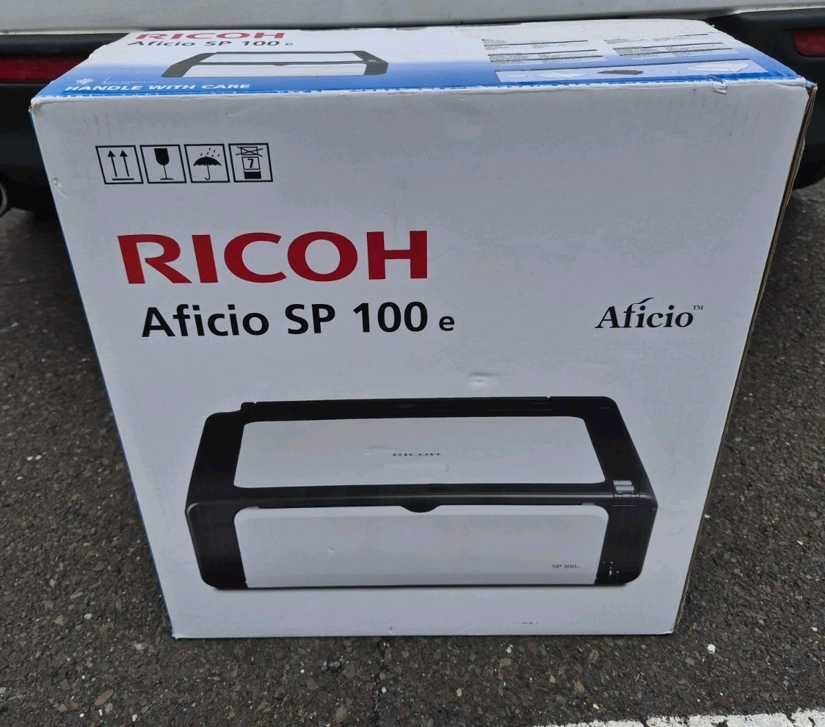 RICOH Aficio SP 100 e Printer New Old Stock Unused Rare Model