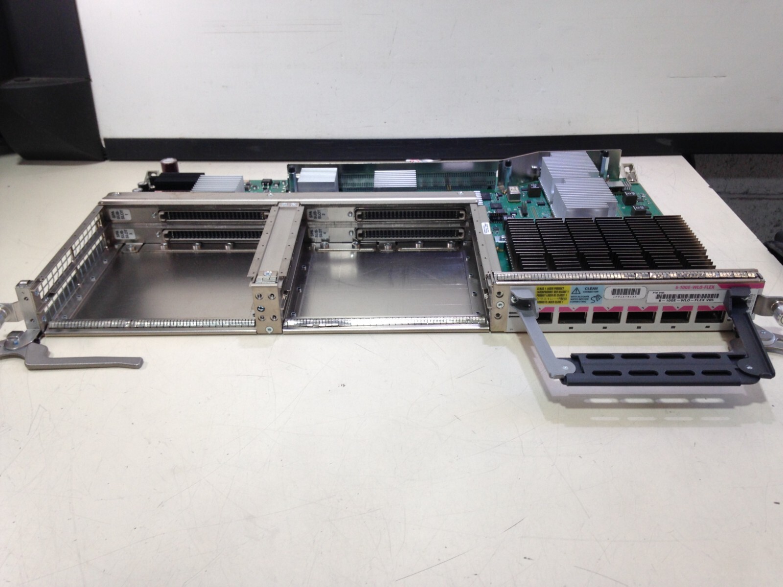 CISCO 6-10GE-WLO-FLEX 6x10GE WAN/LAN/OTN MODULE CRS CHASSIS - USED PULL