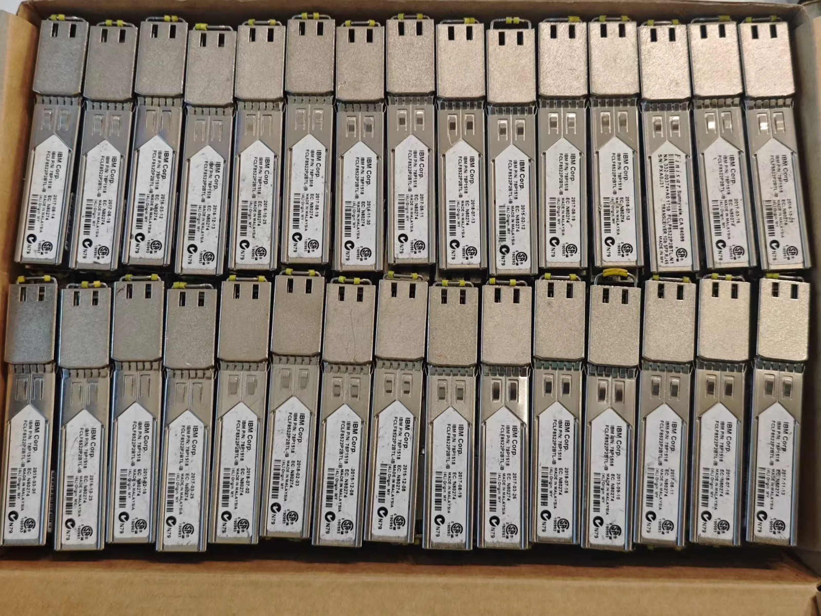 10PCS IBM 78P1518 Finisar FCLF8522P2BTL-IB Copper RJ-45 Modules