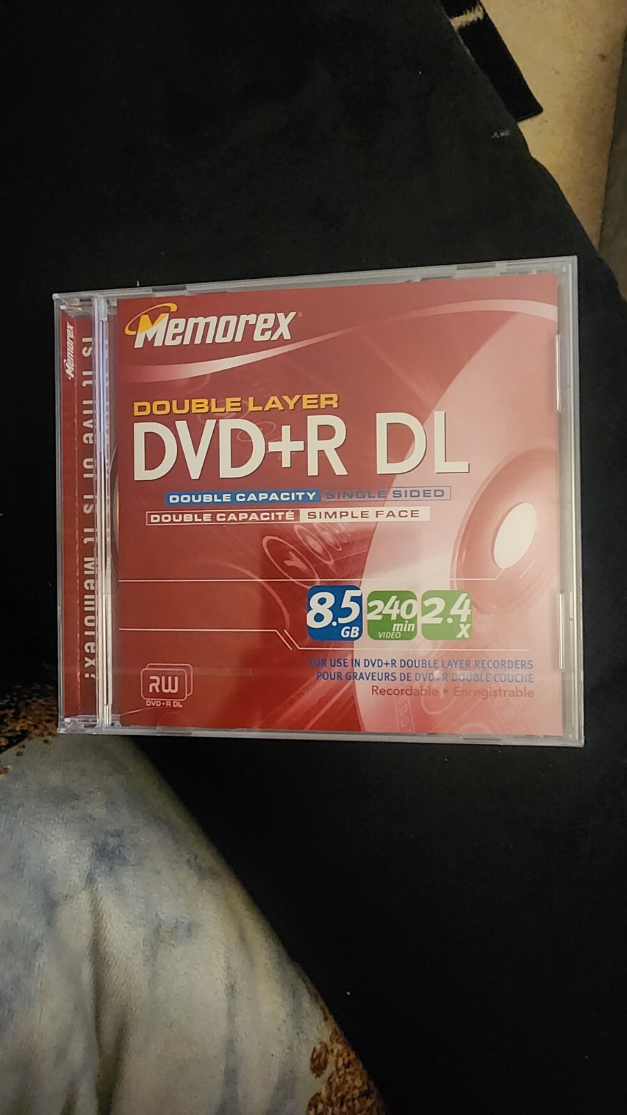 Memorex Double Layer DVD+R DL 8.5GB 2DISK