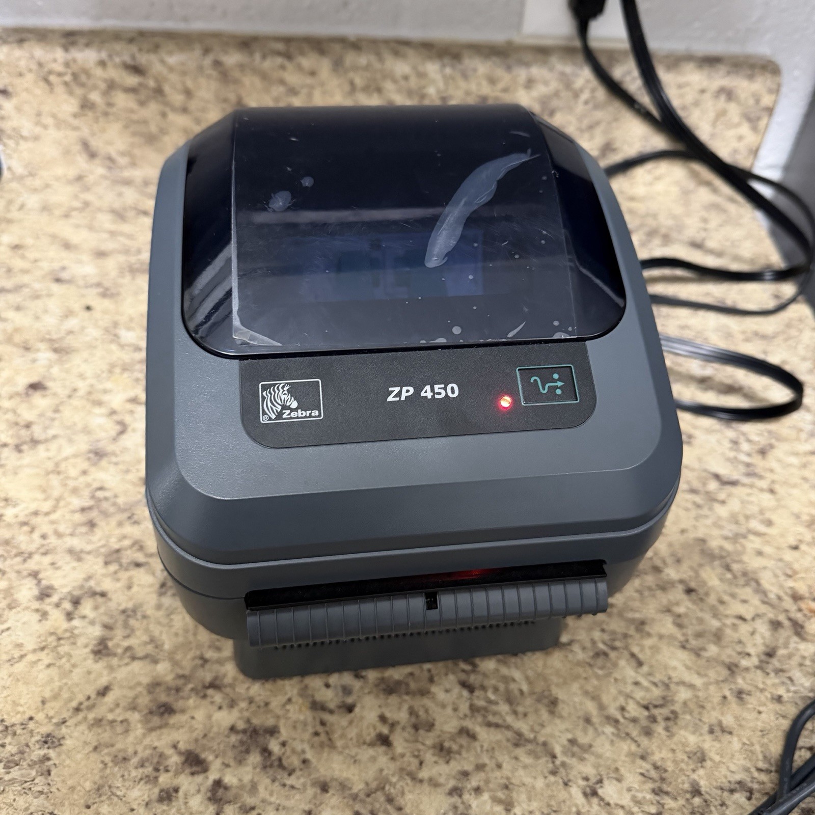 Zebra ZP 450 USB Direct Thermal Label Printer w/ Cables ZP450-0501-0006A