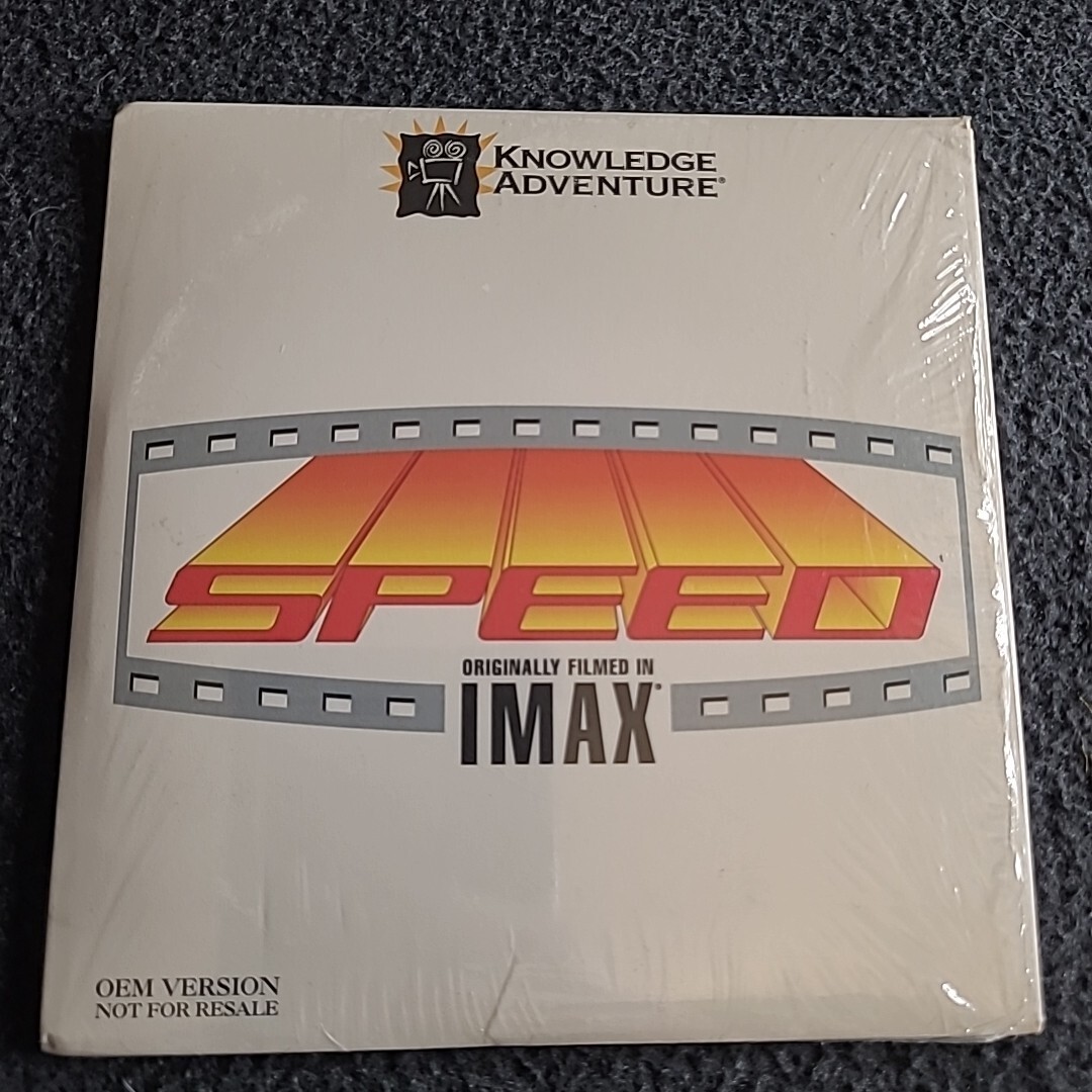 Speed Originally Filmed In IMAX CD Rom Mainframe Collection Knowledge Adventure 
