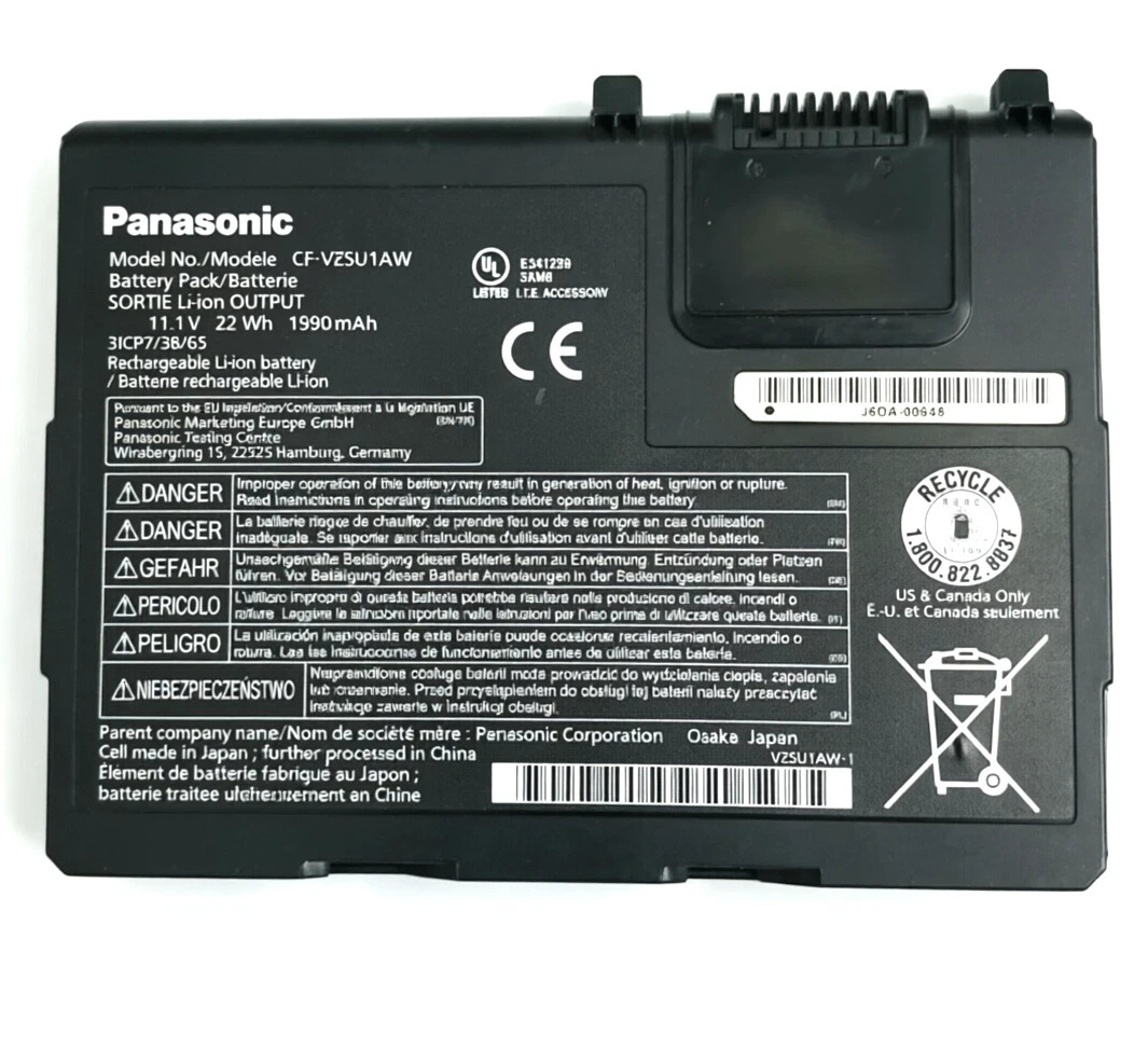 New Genuine CF-33 Battery For Panasonic Toughbook CF-VZSU1AW CF-VZSU1AR CF-33MK1