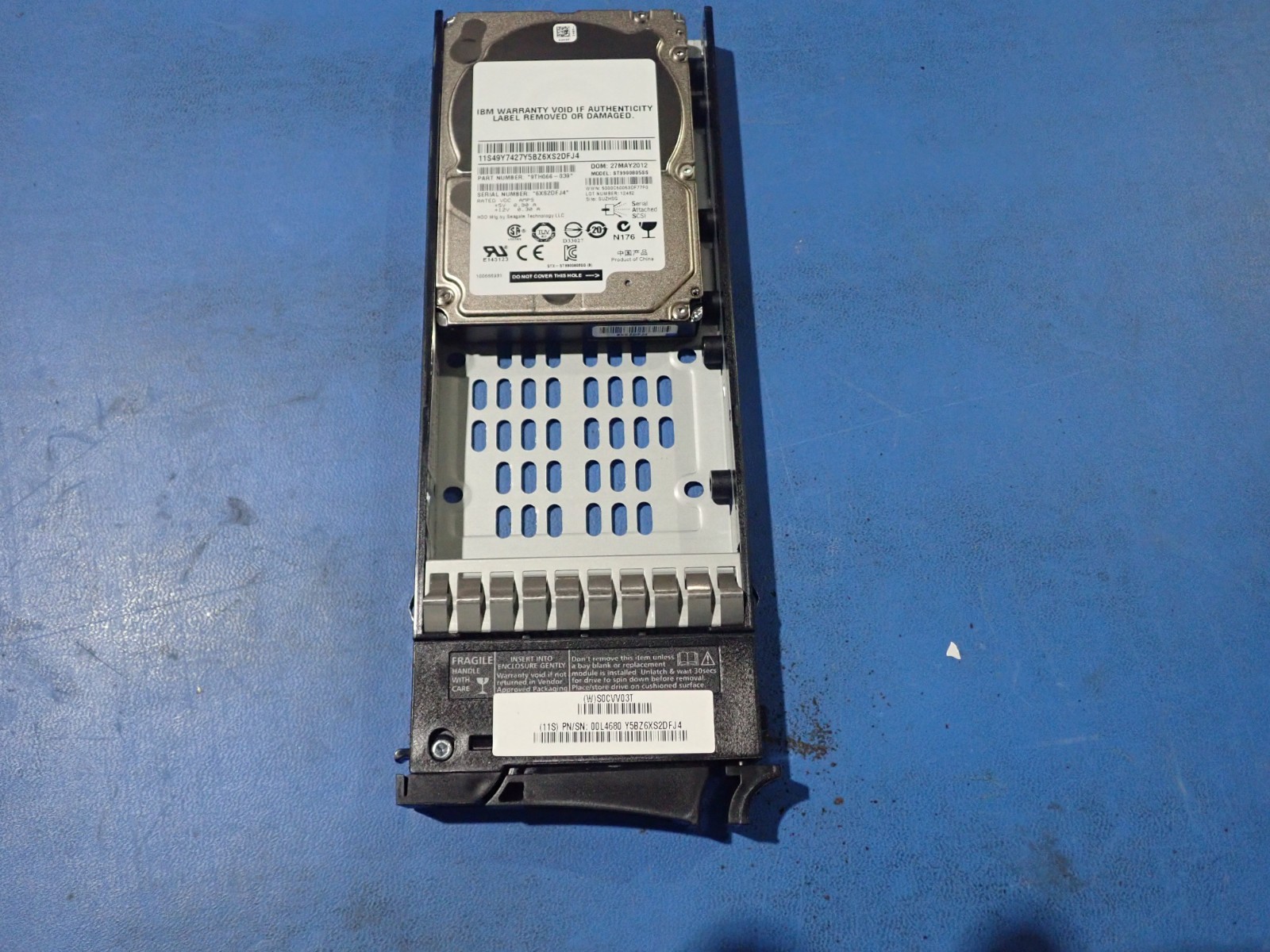 IBM 00L4568 900GB 10K RPM 6Gbps SAS SFF HDD Internal Hard Disk Drive