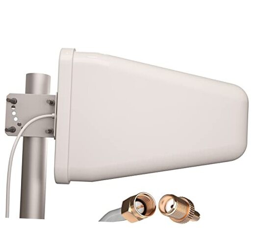 Yagi Directional Antenna 3G/4G/LTE 9dBi 806MHz-960MHz and 1.7-2.5GHz 2FT Cable 