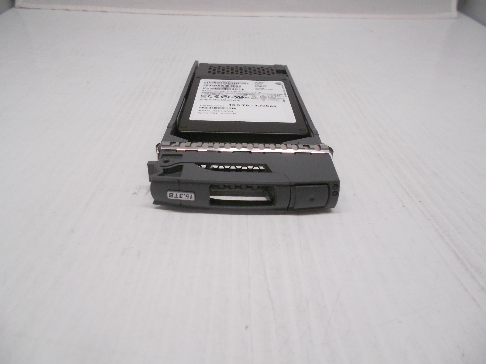 Netapp 15.3TB SAS 2.5" SSD Solid State Hard Drive X670A SP-670A 108-00530 15TB