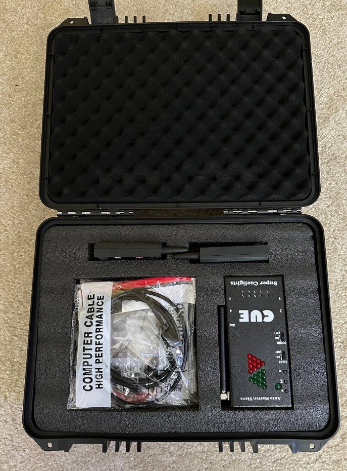 Super Cuelight Presenter Remote 1-Receiver& 2-Transmitters For PPT Presentation#