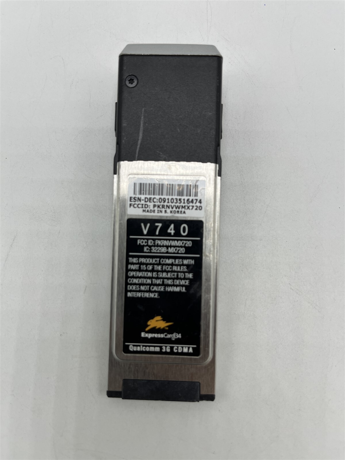 Verizon Wireless ExpressCard V740