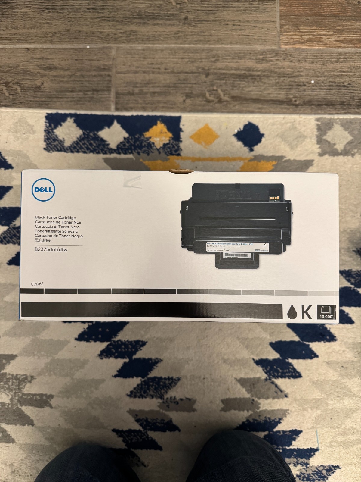 Dell C7D6F High Yield Black Toner - Open Box